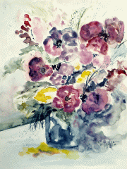 Blumenaquarell